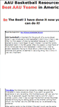 Mobile Screenshot of aau.basketball-overseas.com