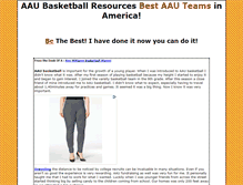 Tablet Screenshot of aau.basketball-overseas.com